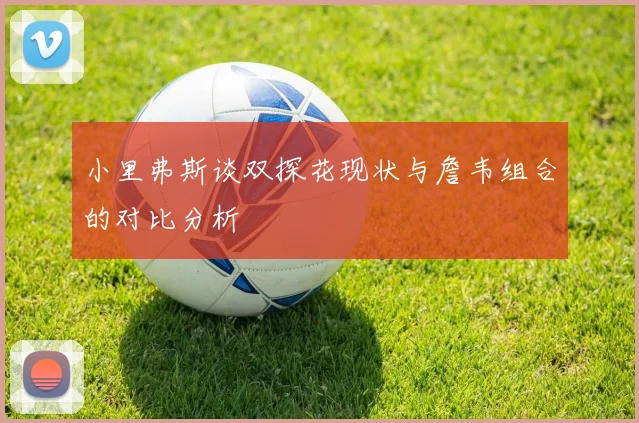 小里弗斯谈双探花现状与詹韦组合的对比分析